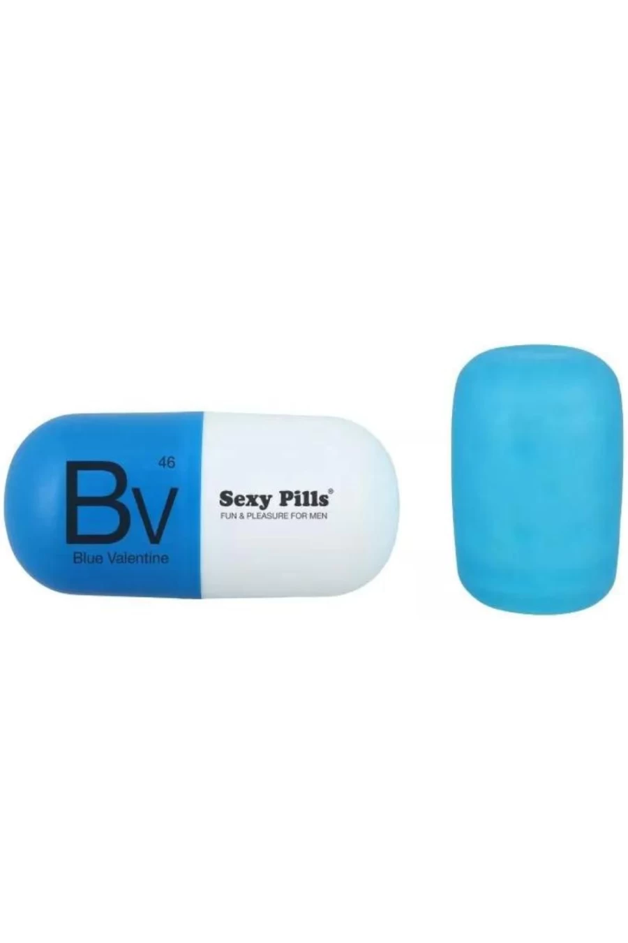 "Love to Love Blue Valentine's Day Sexy Pills for Romance Enhancement"