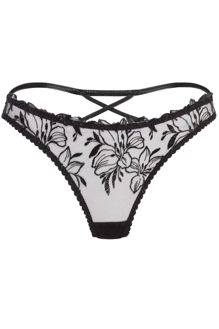 Agent Provocateur Ozella Black Lace Briefs - Stylish & Seductive Women's Underwear