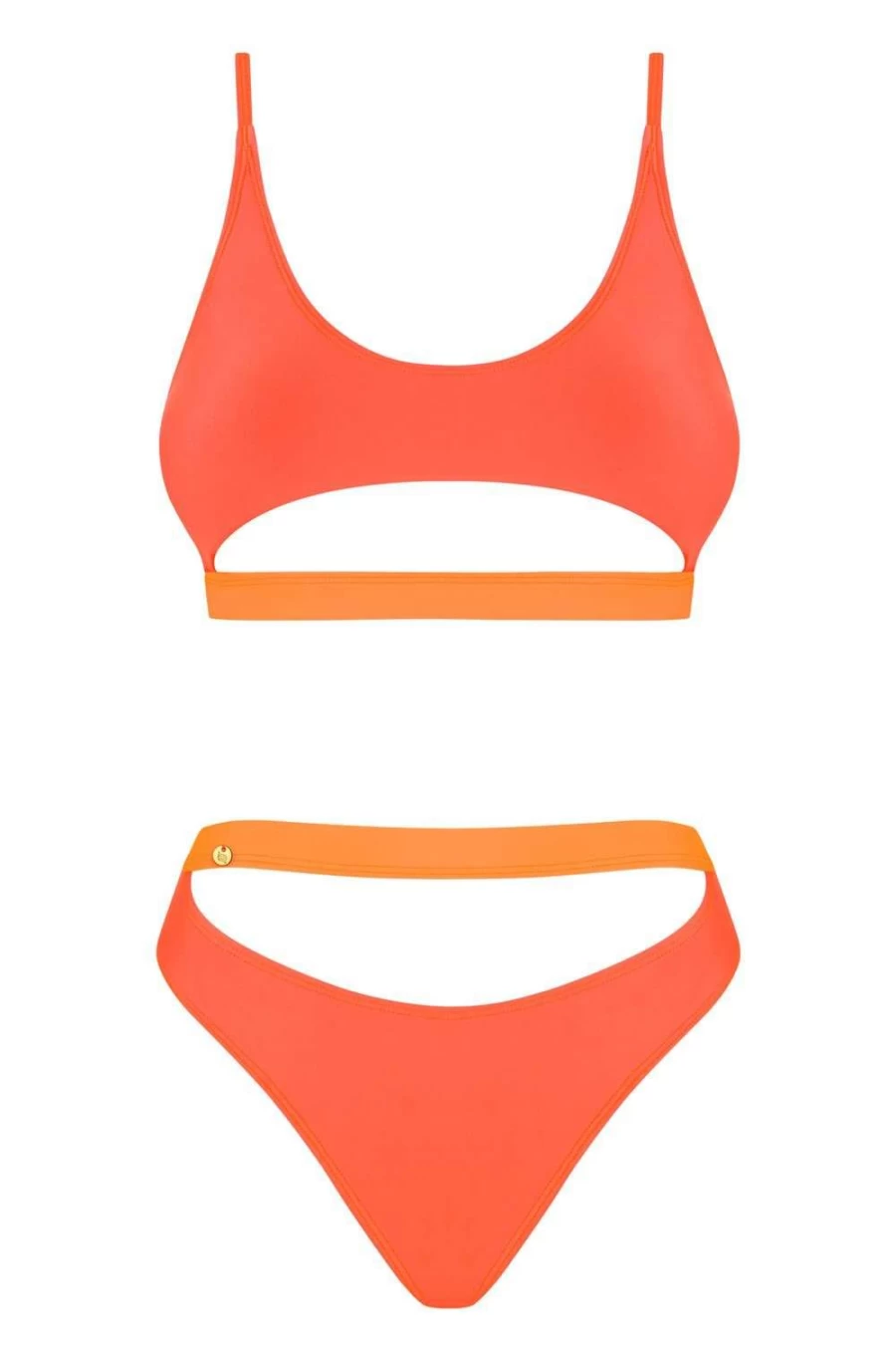 Obsessive Tangerine Bikini | Miamelle Swimwear for Women | High-Quality Beachwear