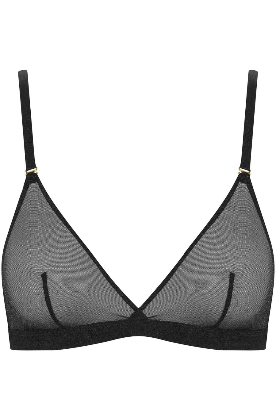 Maison Close Black Triangle Bra - Luxury Lingerie Corps A Corps Style