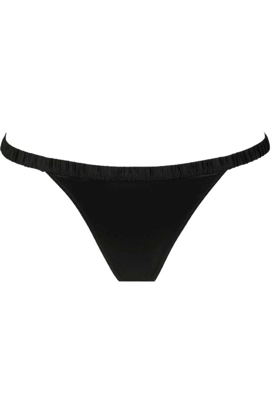 "Atelier Amour Black Open Brief Pleaser Lingerie Set"