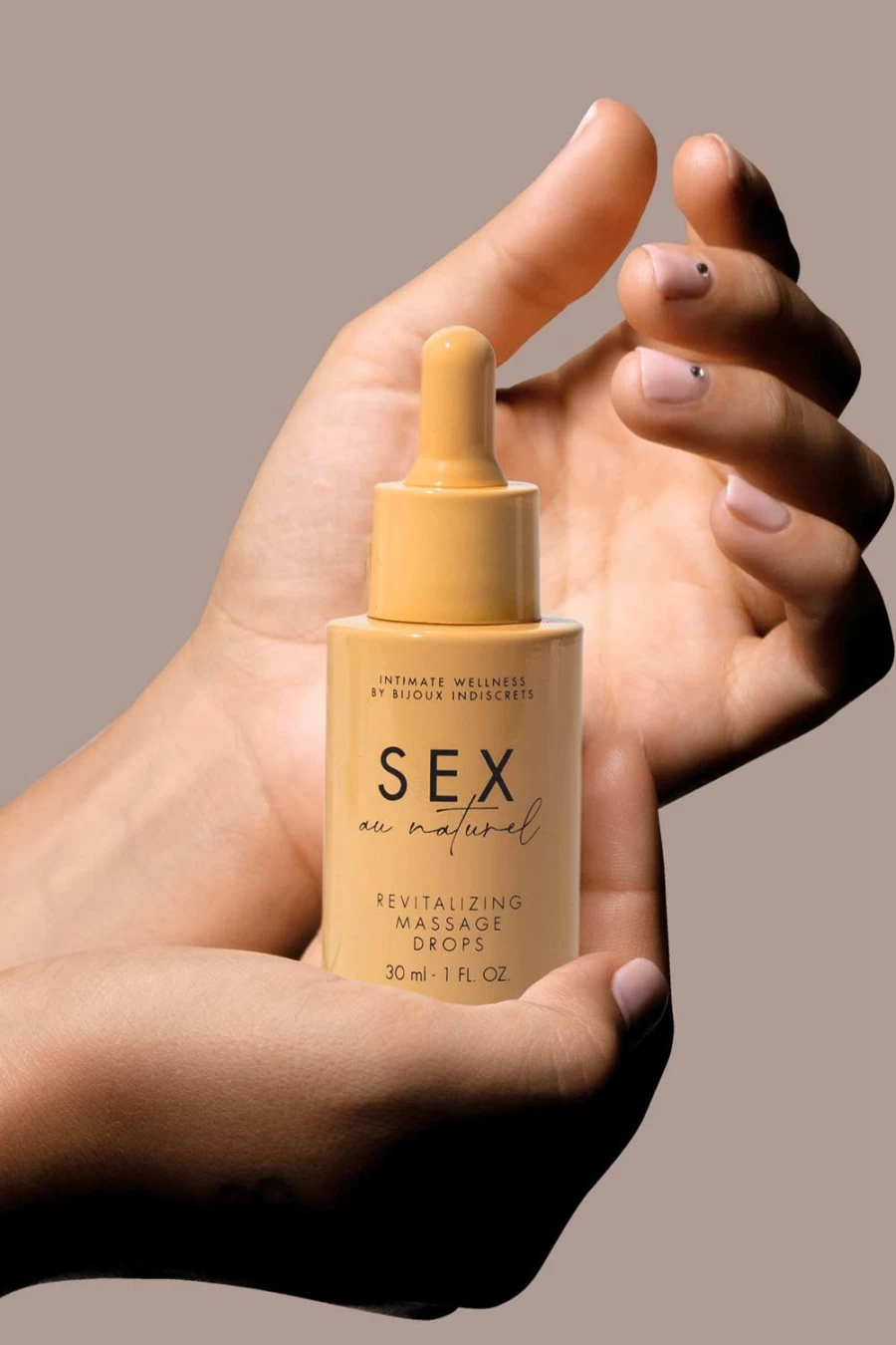 "Bijoux Indiscrets Sex Au Naturel Revitalising Massage Oil Drops for Sensual Arousal"