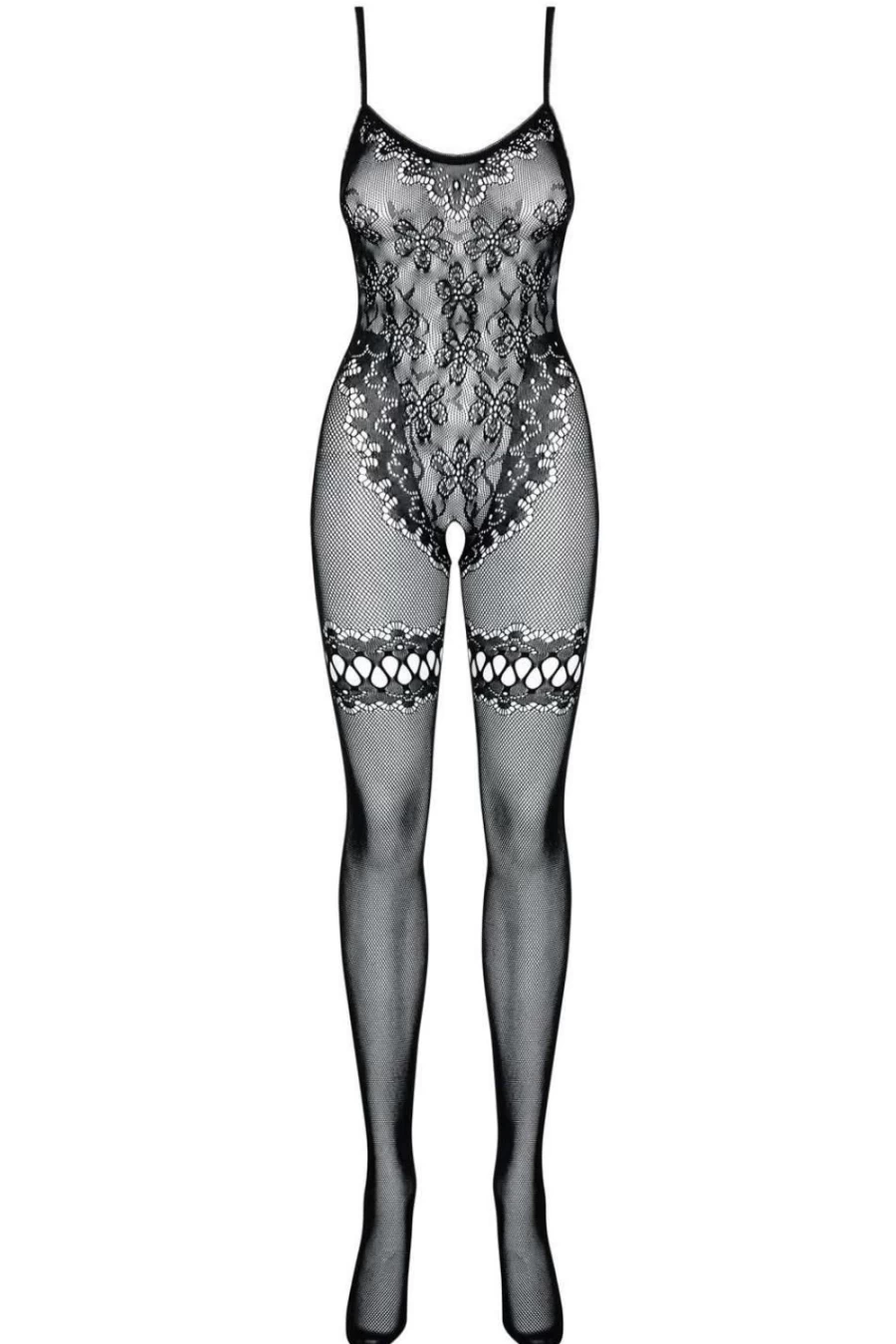 Obsessive F213 Black Bodystocking - Sensual Lingerie for Women