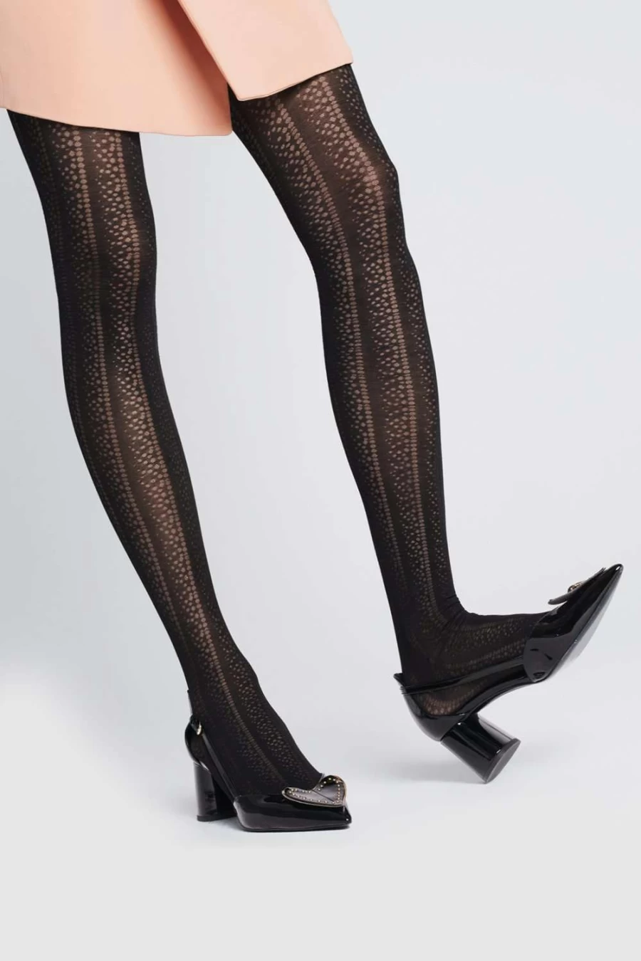 FiORE Lollo Black 30 Denier Tights for Women - Comfortable & Stylish Opaque Tights