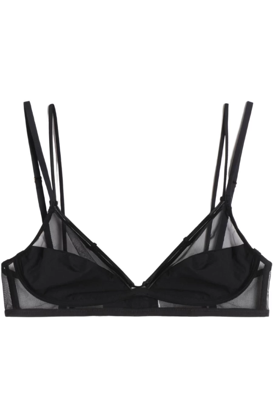 Icone Ana Triangle Bra - Black Women's Bralette for Comfort and Style