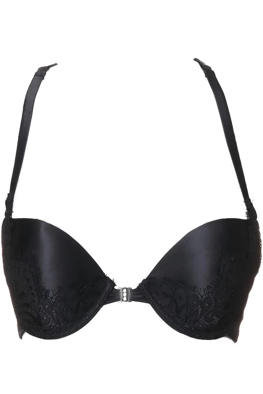 Prelude Black Swan Push Up Bra UK 36C - Lift & Enhance for Comfort & Shape