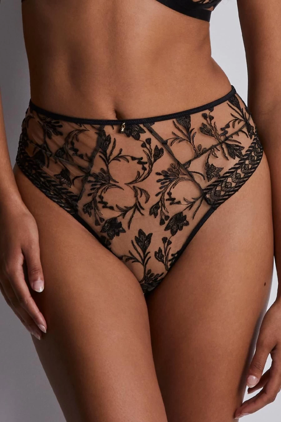 Aubade Mystere High Waisted Magnetic Spell Brief - Elegant & Comfortable Underwear