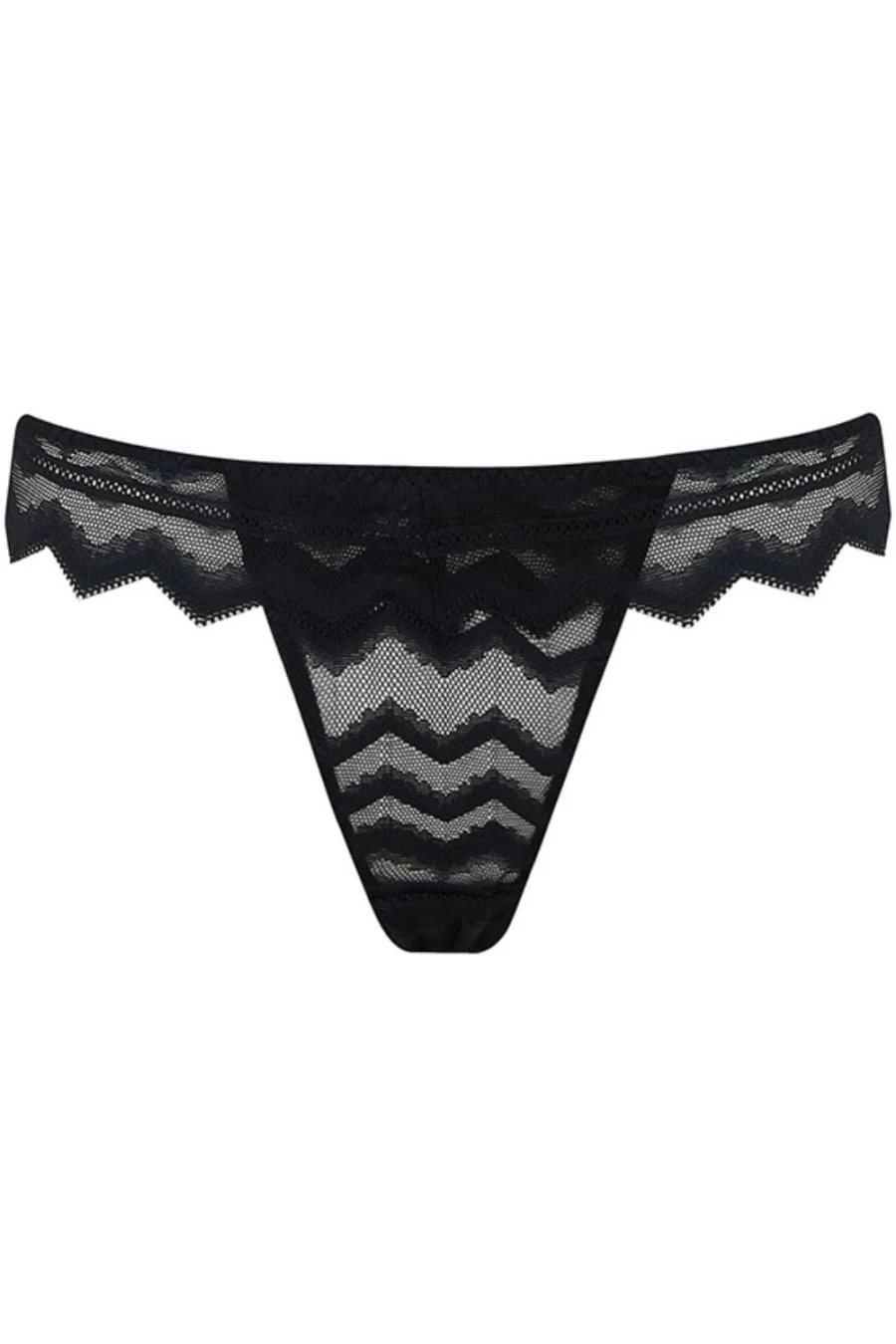 Coco de Mer Muse - Margot Brazilian Knicker in Black | Luxury Lingerie