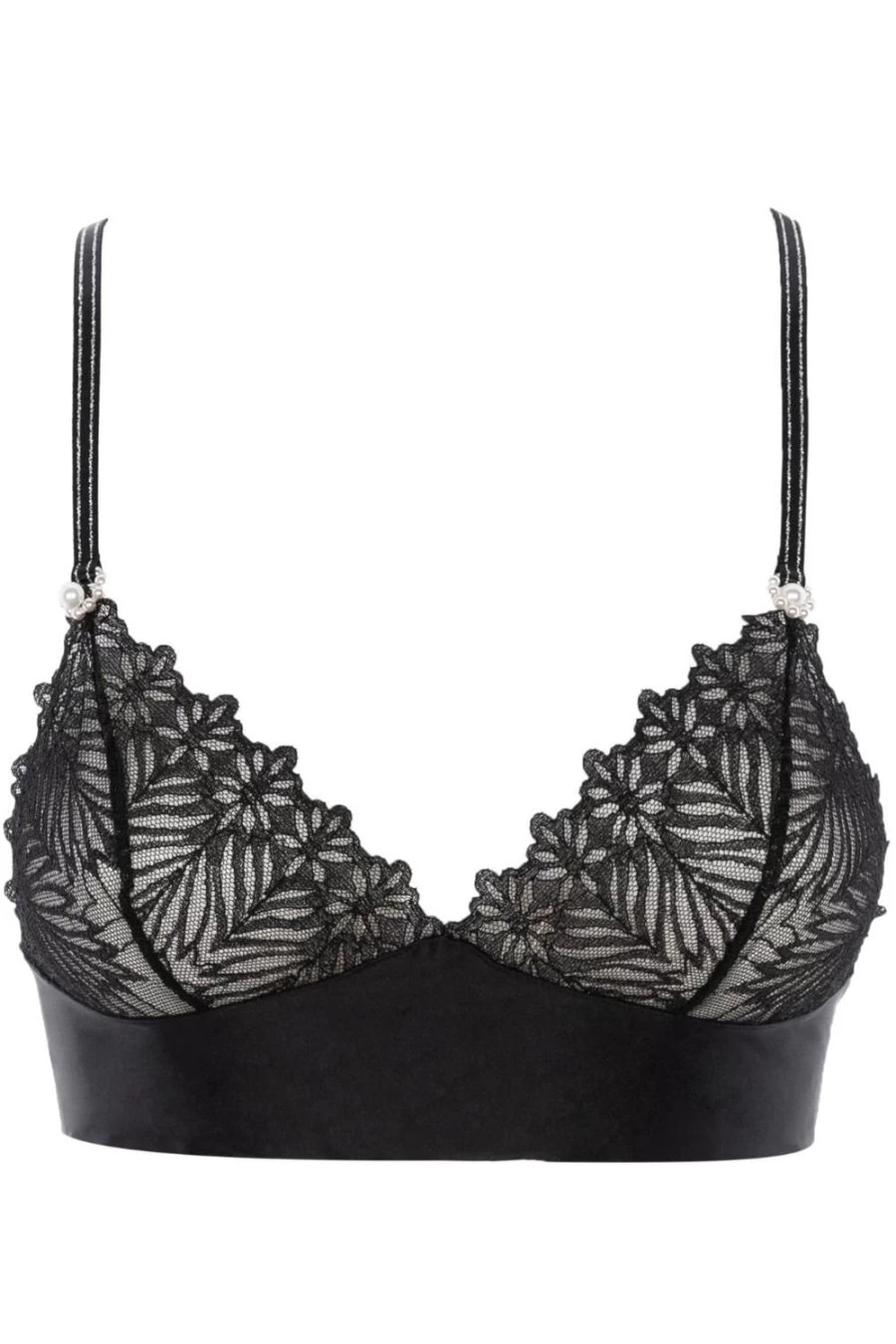Bracli Black Triangle Bra - Stylish & Comfortable Bralette for Women