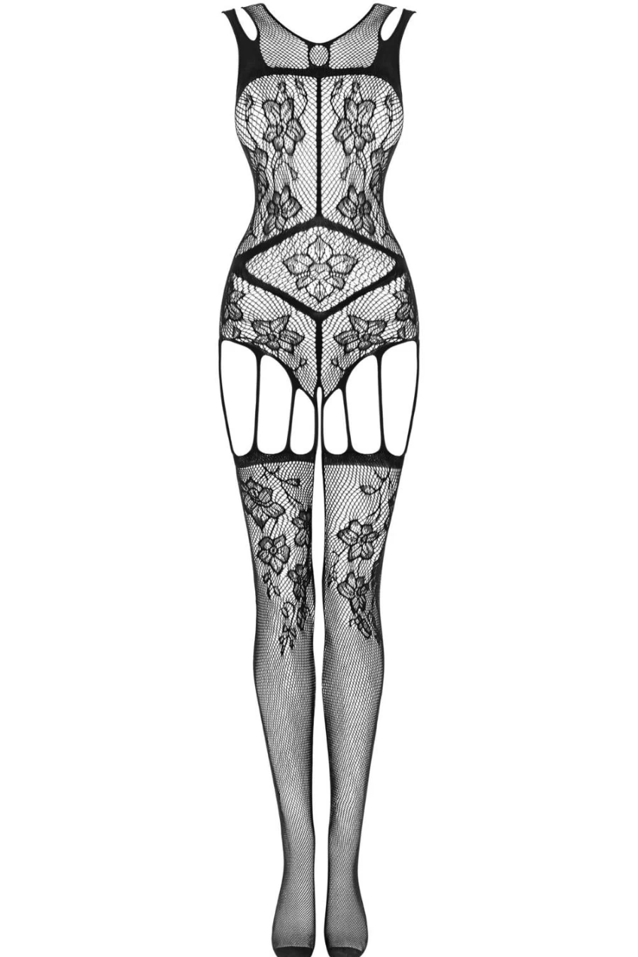 Obsessive F239 Black Bodystocking - Sensual Lingerie for Women